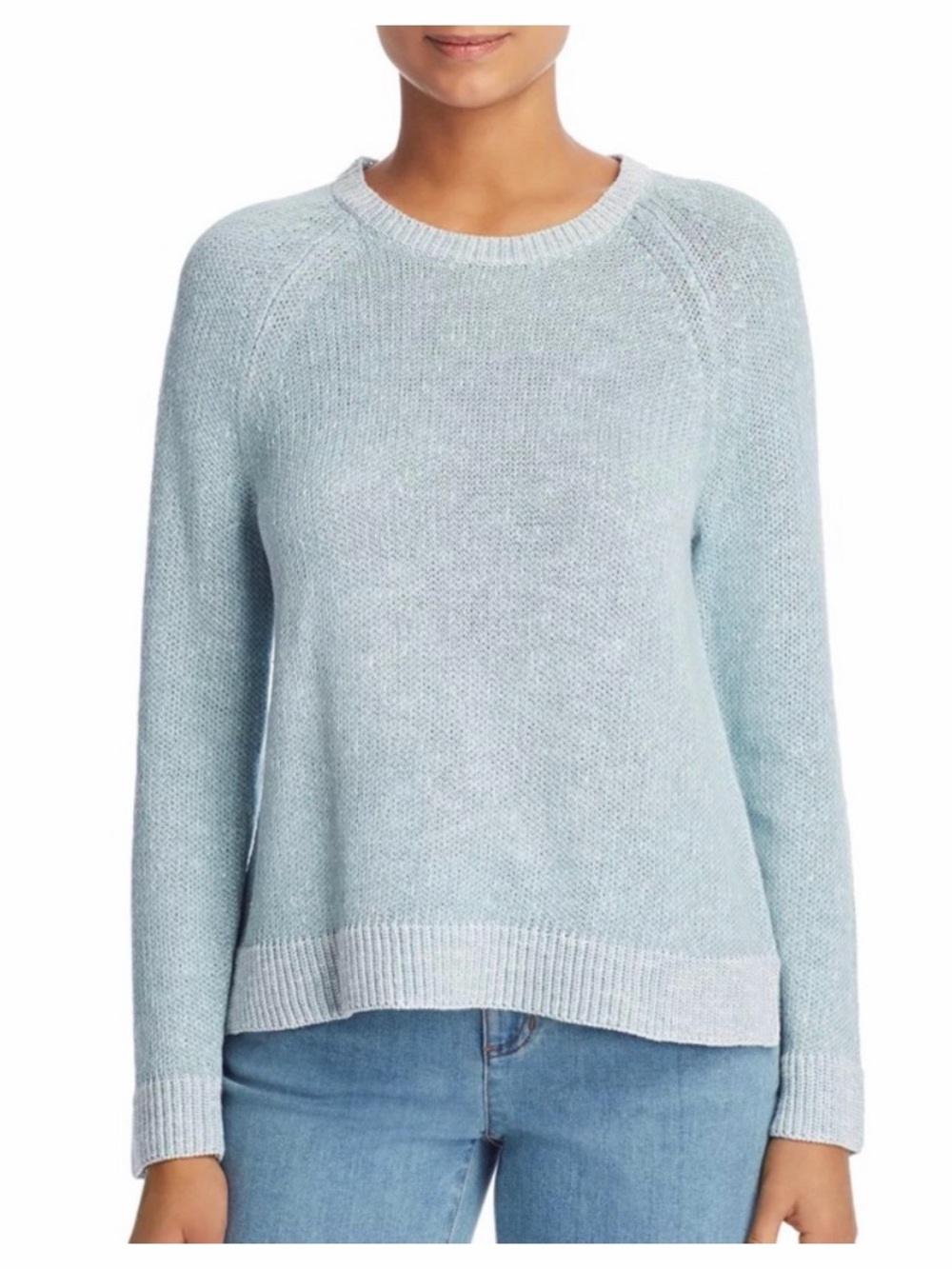 EILEEN FISHER ORGANIC LINEN BLEND KNIT